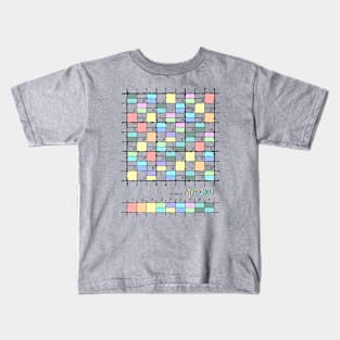 Mydoku_004_H001_002_F: Sudoku, Sudoku coloring, logic, logic puzzle, holiday puzzle, fun, away from screen Kids T-Shirt